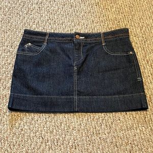 Denim mini Skirt